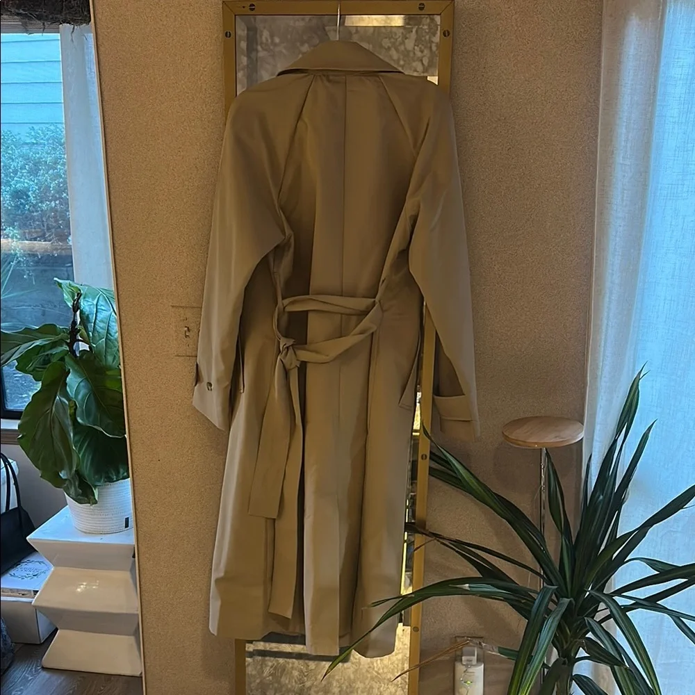 GAP Tan Trench Coat - Picture 2 of 5